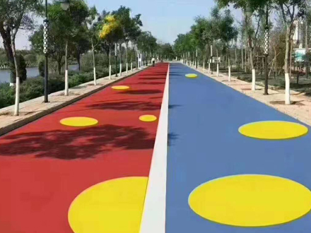 防滑透水路面